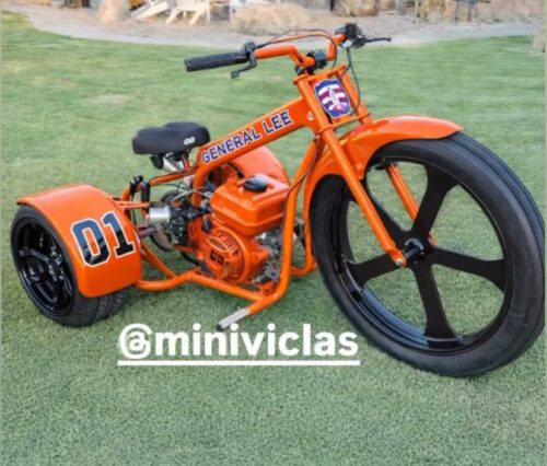 motorized-drift-trike-general-lee-orange-edition