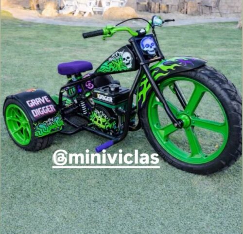 motorized-drift-trike-grave-digger-green-edition
